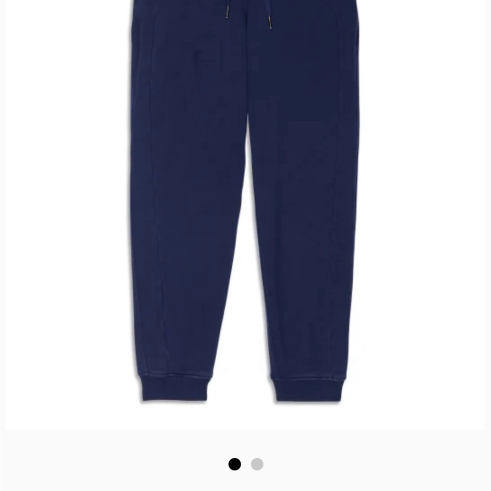 lululemon Navy scuba joggers high waisted 4